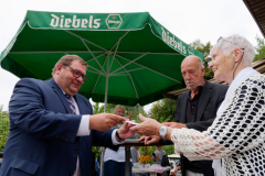 Überreichung einer Spende